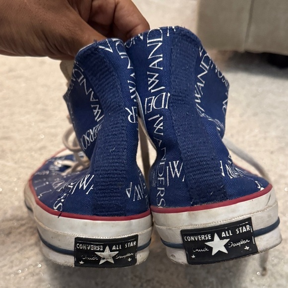 JW Anderson converse blue chuck 70 Navy Logo High-Tops size 10.5 men 12.5 women. - Picture 6 of 13